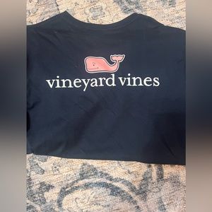 Vineyard vines long sleeve navy tee